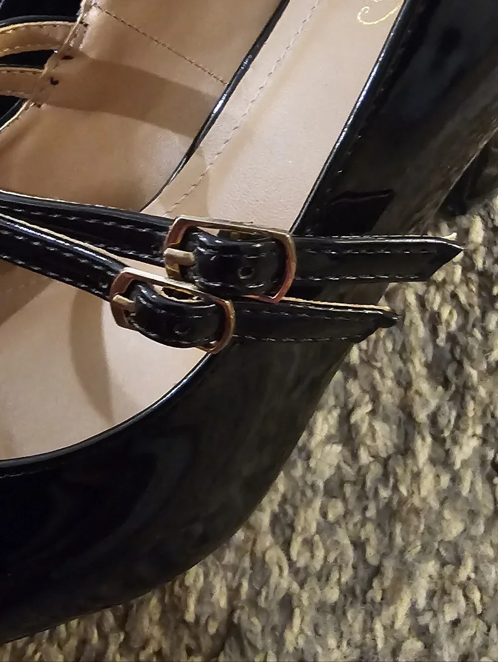 JOURNEE COLLECTION Patent Leather Mary Jane Strappy 3
